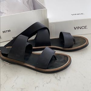 Vince Mailin ankle-wrap sandal